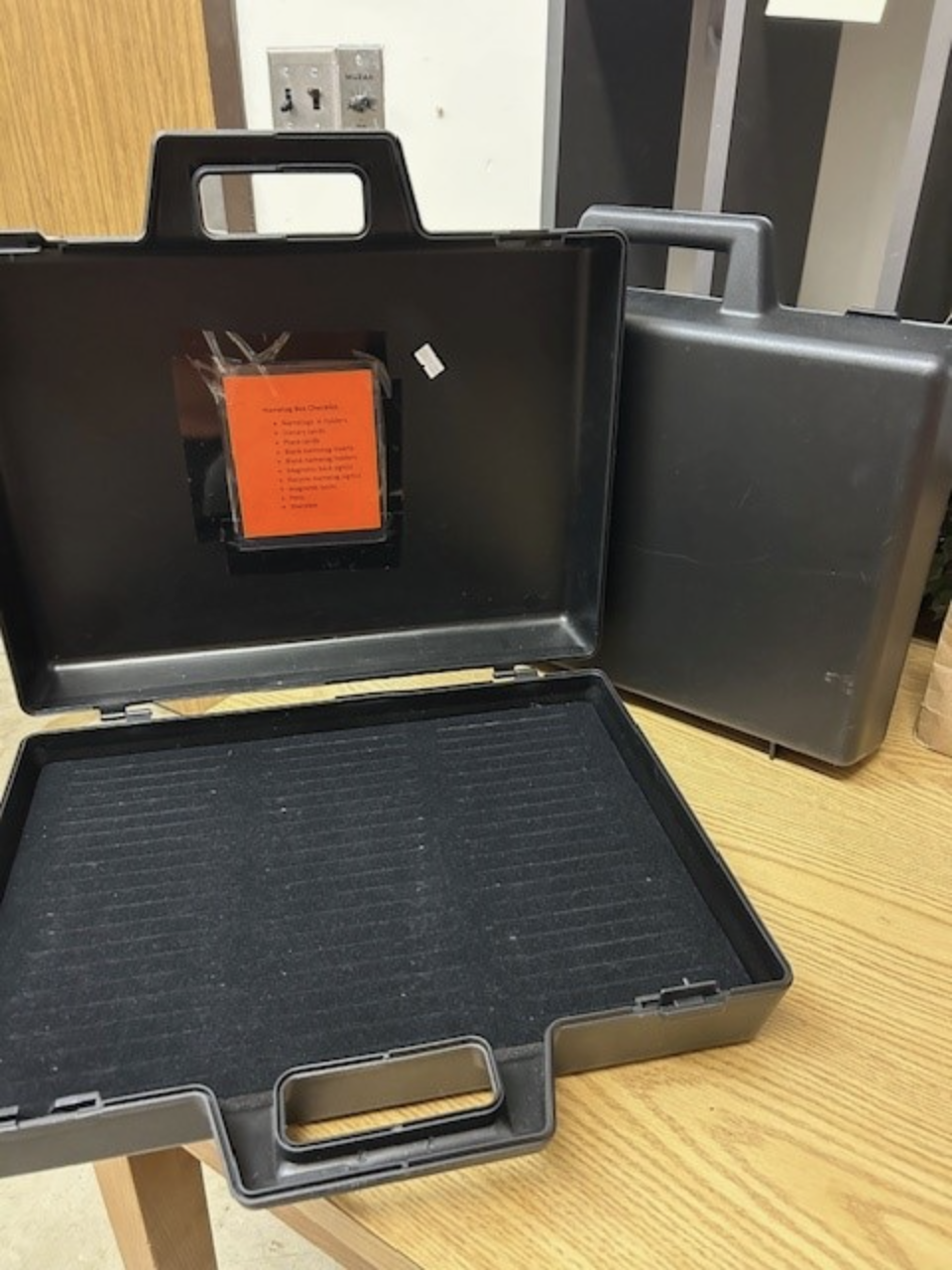 M203 Name tag boxes