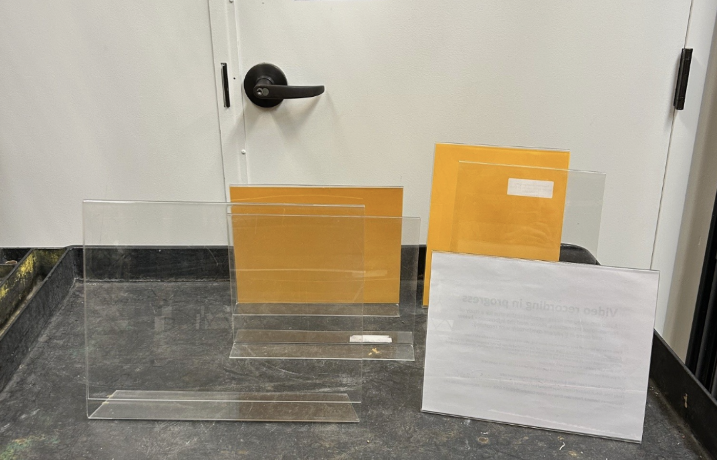F023 acrylic displays