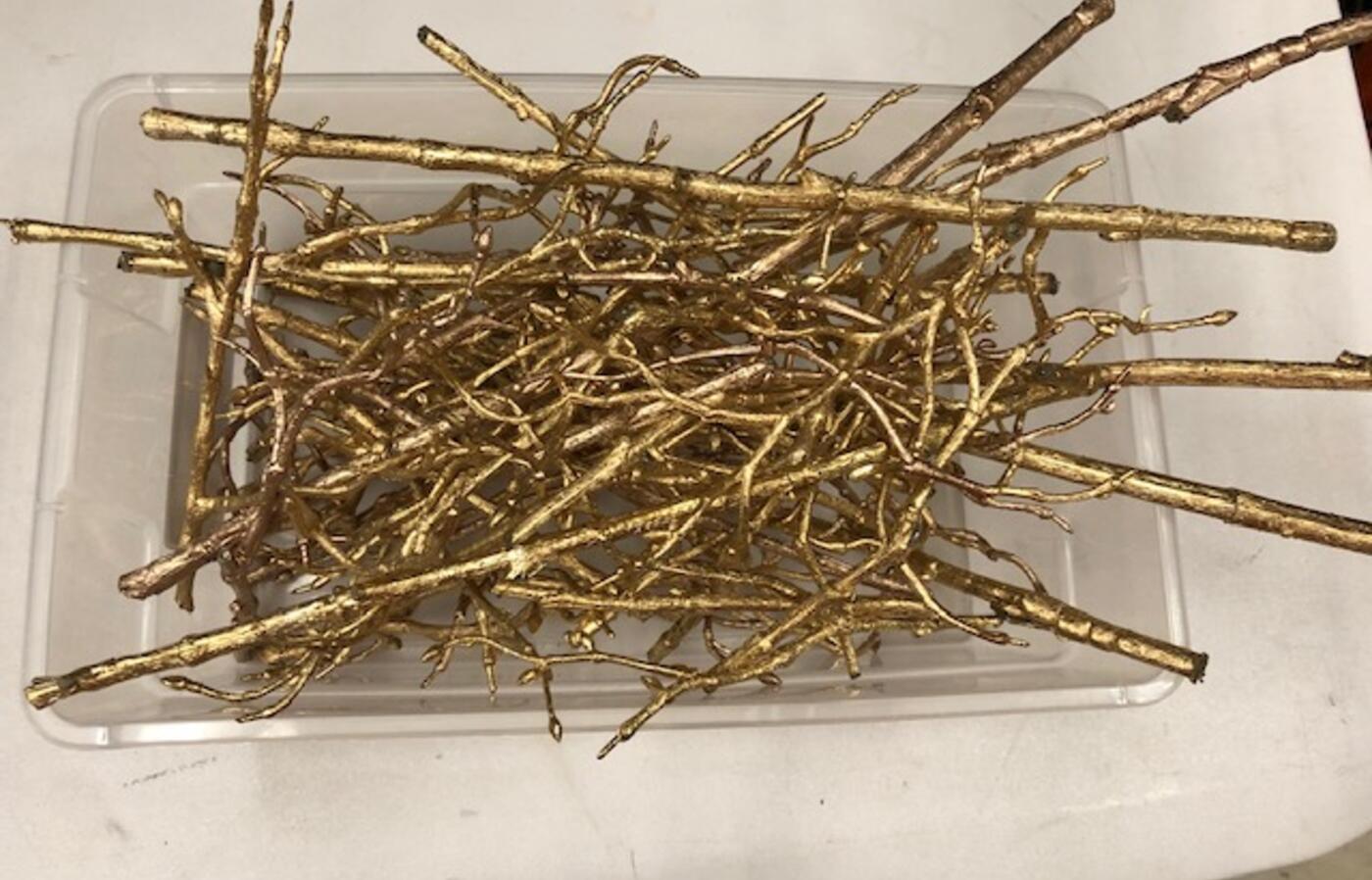 Gold sticks