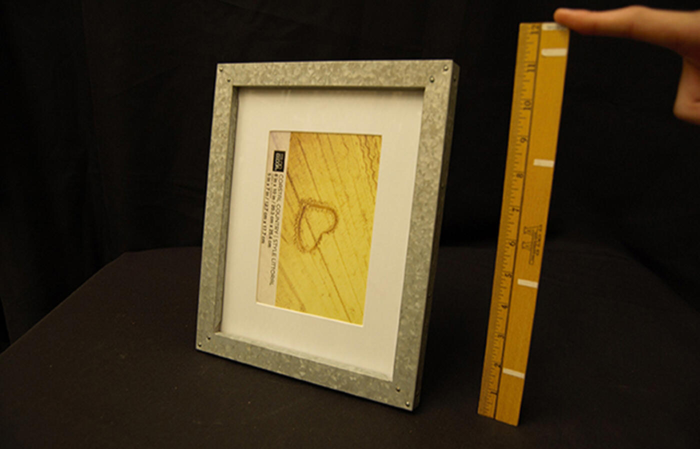 Silver frame