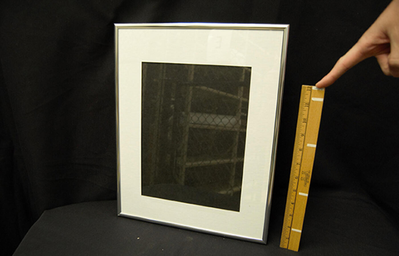 silver frame
