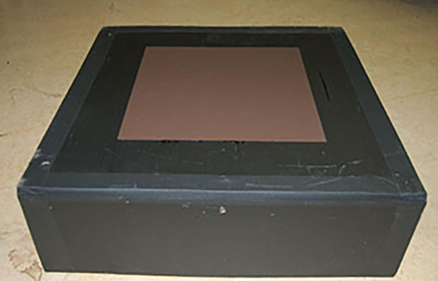 Black wood riser