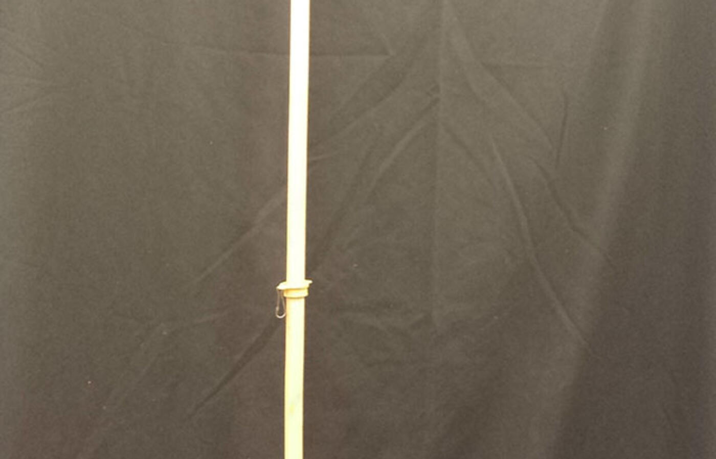 Wooden flag pole