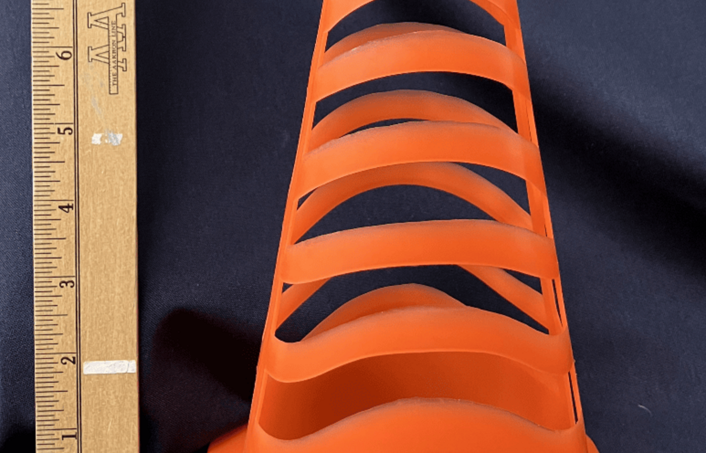 Orange safety cone
