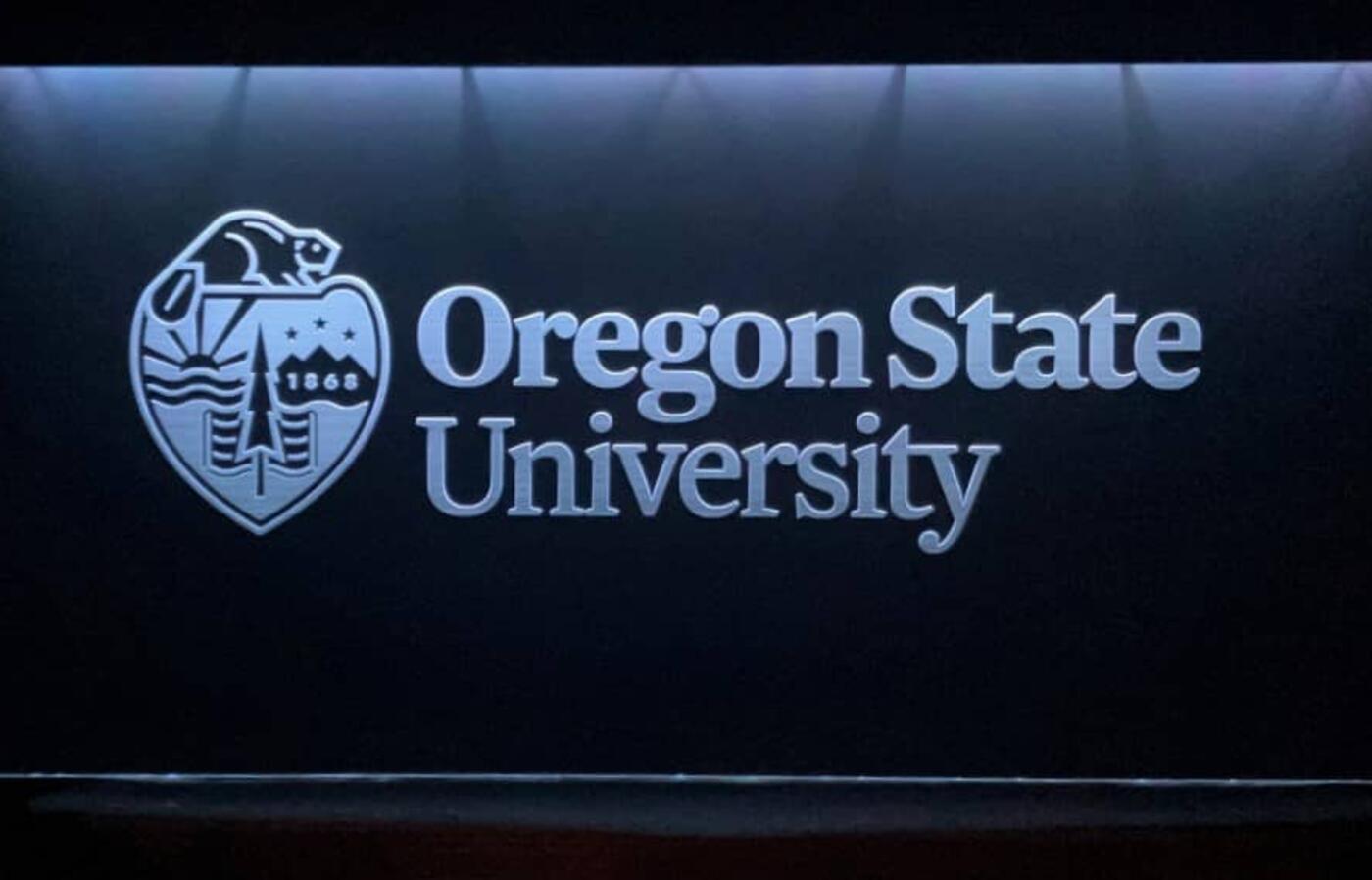 OSU hanging sign