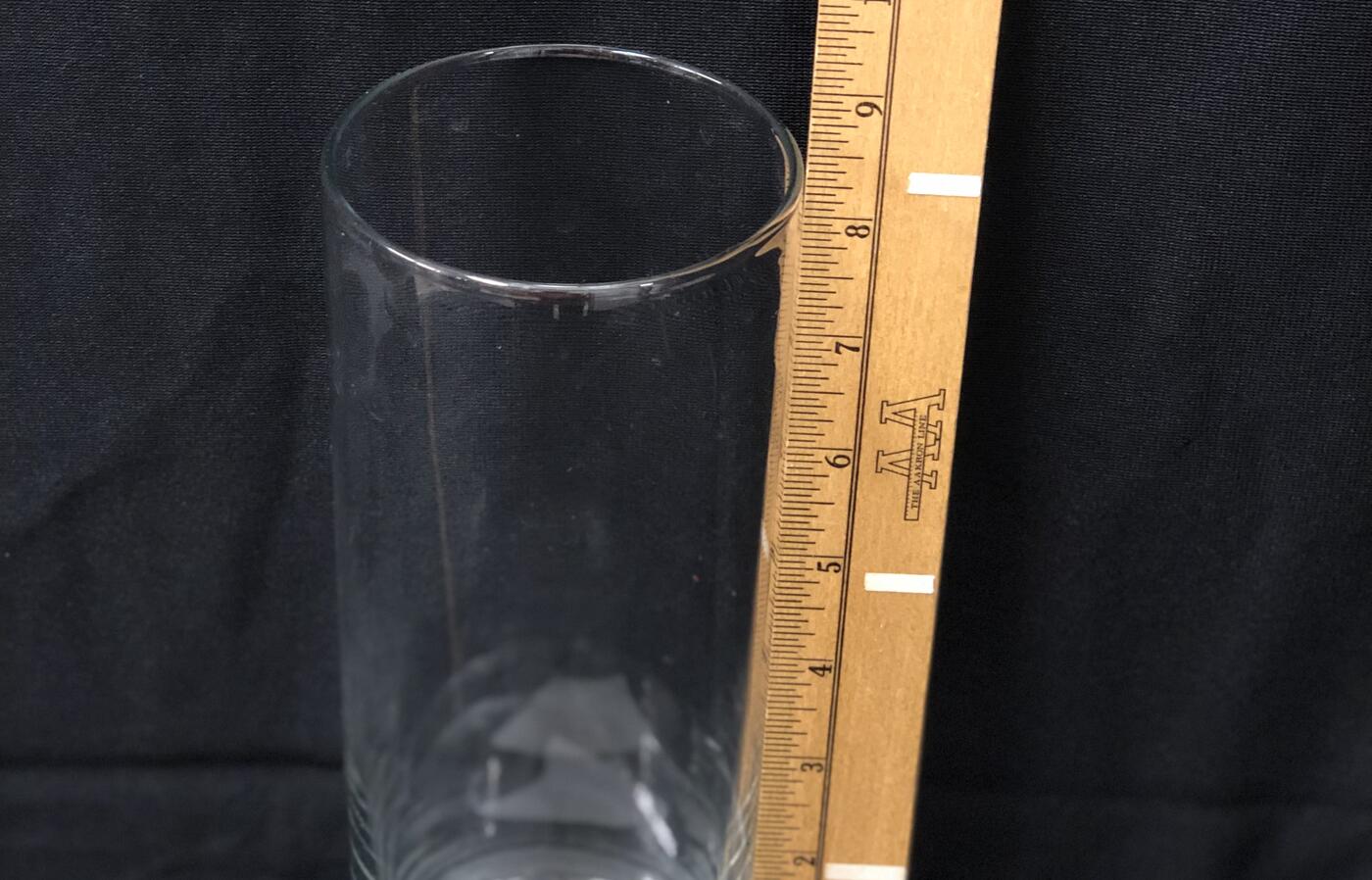 Clear Glass Vase