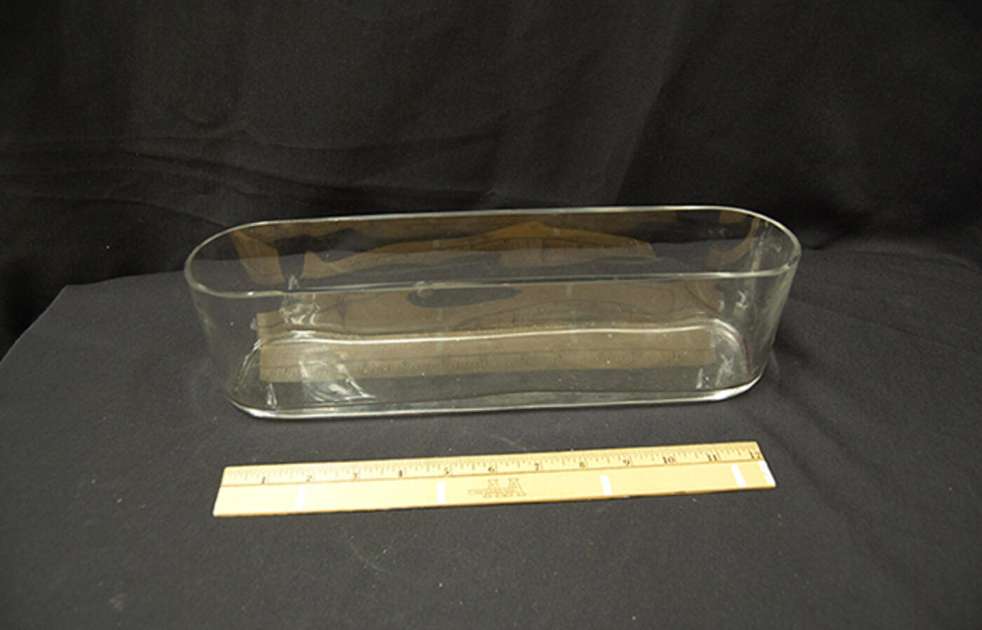 Rectangle glass jar 