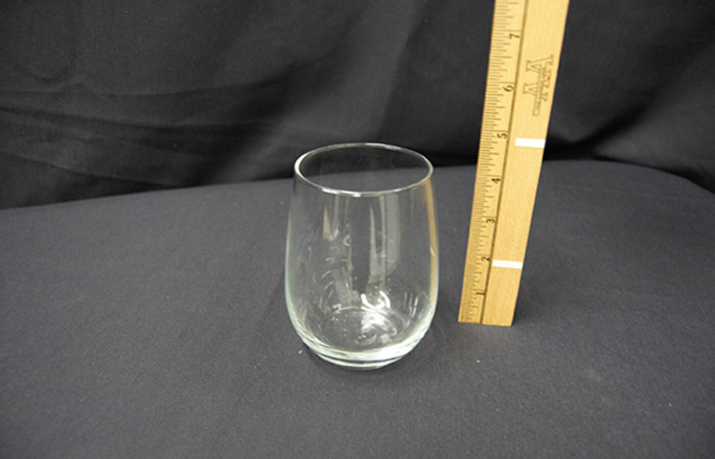 clear wine glass