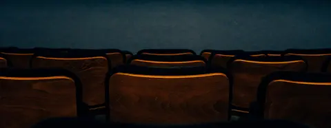 empty theatre-style seating